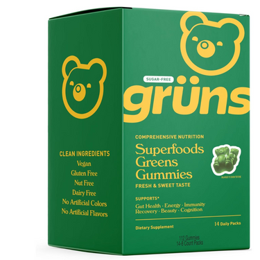 ADULT SUPERFOODS GREENS GUMMIES SUGAR FREE